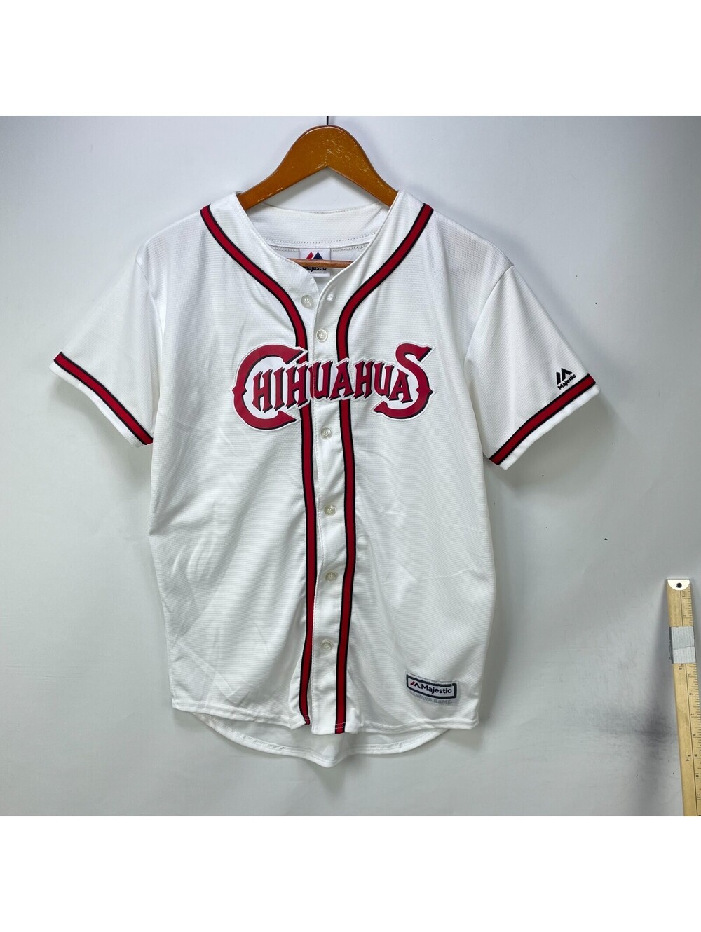 Vintage El Paso Chihuahuas Majestic Baseball Jersey Youth XL